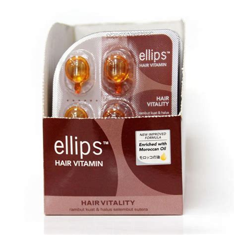 Jual Vitamin Elips Hair VItality Blister Per Box Isi 12blister Shopee