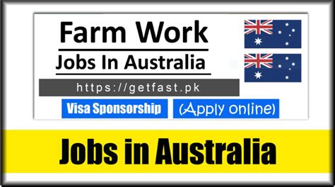 Australian Farm Working Visa Sponsorship Jobs 2023 Apply Now