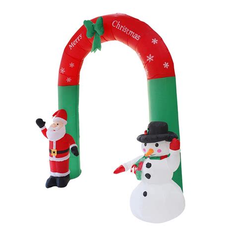 Buy Ewer Christmas Inflatable Archway Decorations 8 Foot Tall Lighted