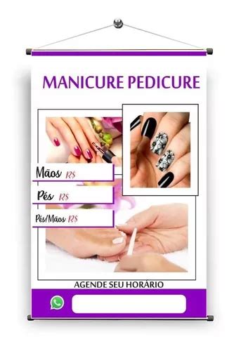 Baner Manicure Pedicure Parcelamento Sem Juros