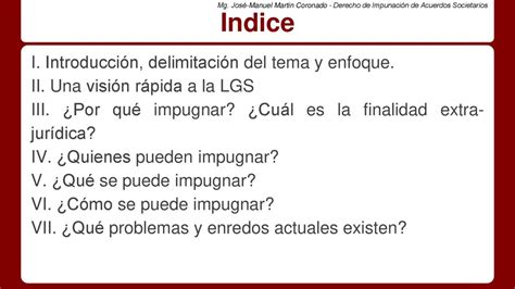 Derecho De Impugnaci N De Acuerdos Societarios Ppt Descargar