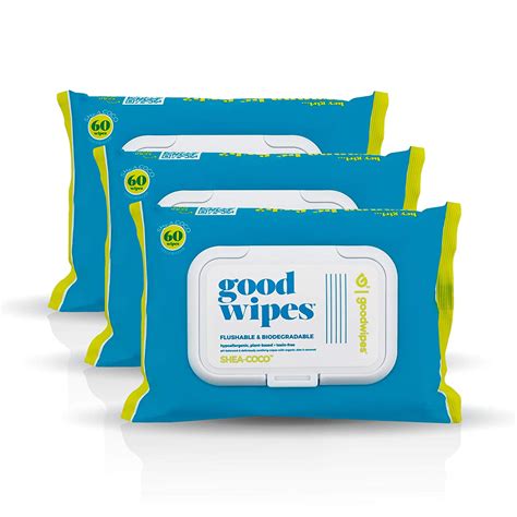 Goodwipes Biodegradable Wet Wipes For Adults, 180-Count