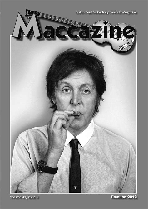 Maccazine Paul Mccartney Beatles Art The Beatles