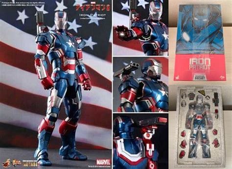Hot Toys MMS195 D01 Iron Man 3 Iron Patriot 1 6 Japan Used Rare 4897011175089 EBay