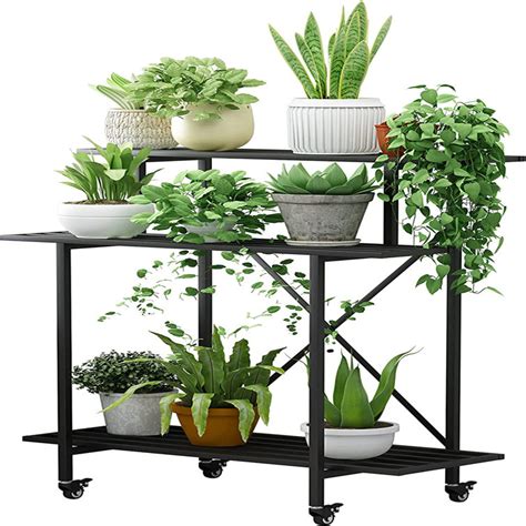 Arlmont Co Nethmi Rectangular Multi Tiered Plant Stand Wayfair