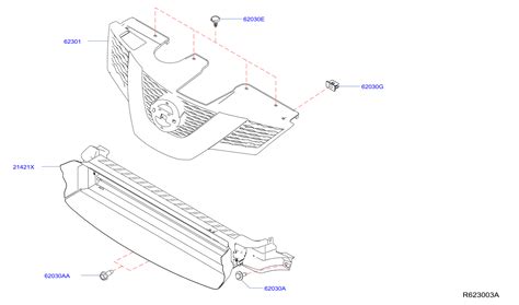 Nissan Rogue Radiator Shutter Bc A Genuine Nissan Part