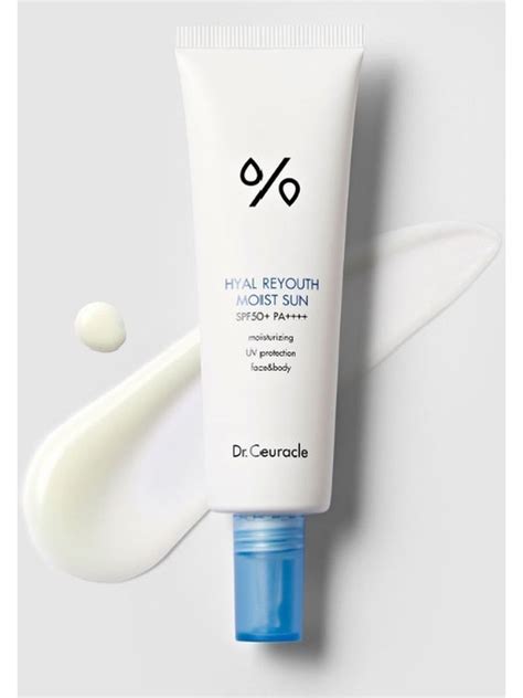 Dr.Ceuracle Увлажняющий солнцезащитный крем Hyal Reyouth Moist Sun ...