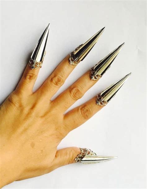 Iron Claws Claw Rings Metal Claw Rings Nail Covers Claw Rings Nail