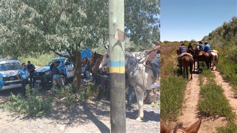 Cercan Al Ciudadano Ruso Y Su Peque O Hijo En La Zona De Los Barreales