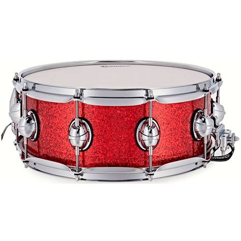 Premier Genista Classic Birch Snare Drum 14 X 55 In Red Sparkle