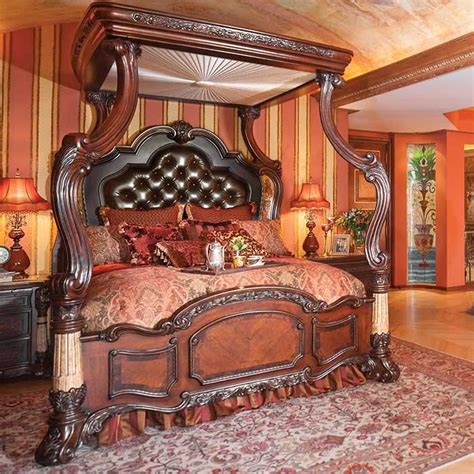 Victorias Manor King Canopy Bed Beds Bedroom Magnolia Hall