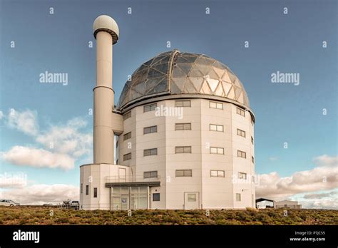 SUTHERLAND, SOUTH AFRICA, AUGUST 7, 2018: Building of the South African ...