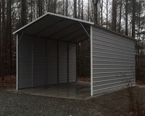 18x25 Vertical Roof Carport North Alan S Factory Outlet