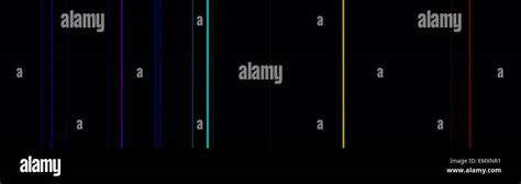 illustration based on emission spectrum of Helium Stock Photo - Alamy