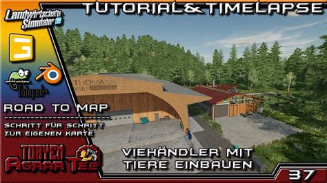 LS22 Road2Map Tutorial Timelapse E37 Viehändler mit Tiere