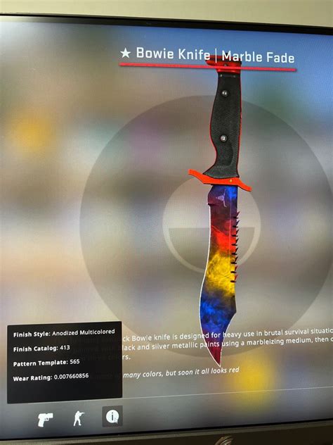 Bowie Knife Marble Fade Csgo Database Hot Sex Picture