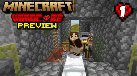 NOUVELLE SURVIE HARDCORE Minecraft Bedrock Preview YouTube