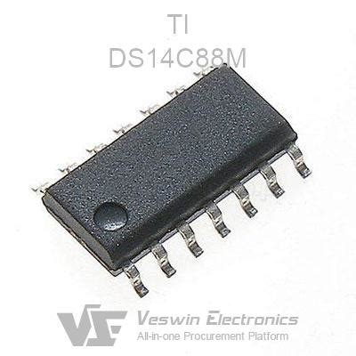 DS14C88M TI Wireless Transceiver ICs Veswin Electronics