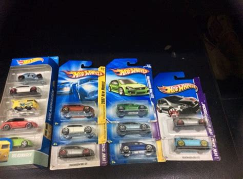 Hot Wheels Volkswagen Golf Gti Full Set Hobbies Toys Toys Games On Carousell