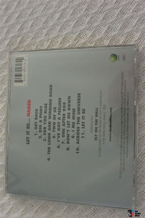 Let It Be Naked The Beatles Photo UK Audio Mart