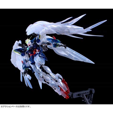 Rg 1144 Wing Gundam Zero Custom Clear Color Gundam Base Limited