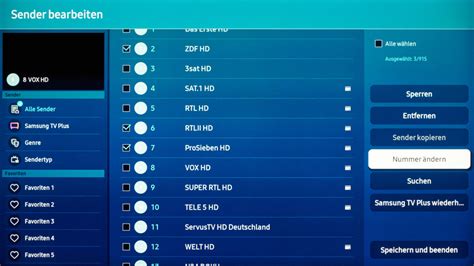 Tutorial Fernseher Einstellen Samsung TV Senderliste 45 OFF