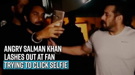 Angry Salman Khan Asks Fan To Stop Dancing While Clicking Selfie