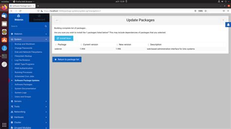 How To Install Webmin In Ubuntu Geeksforgeeks