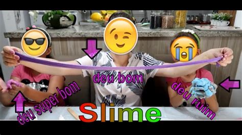 MAMÃE FOI TENTAR FAZER SLIME VEJA NO QUE DEU YouTube