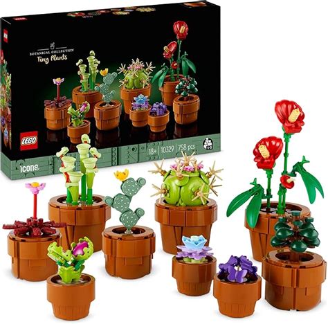 Lego Botanique Les Plantes Miniatures Plantes Artificielles Dont