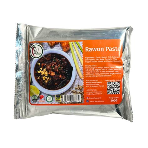 Wahyu Rawon Paste 200G Toko Warisan