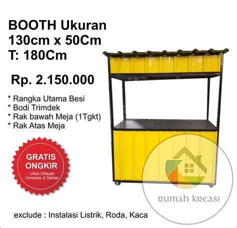 Pembuatan Booth Semi Container Bali Kreasi Rumah Virtual