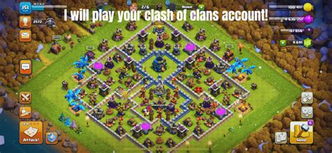 Play your clash of clans account as long as you want by Mogschik | Fiverr