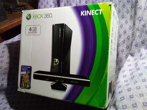 Caixa Vazia Original Xbox Kinect Bundle Sem Ber O Parcelamento