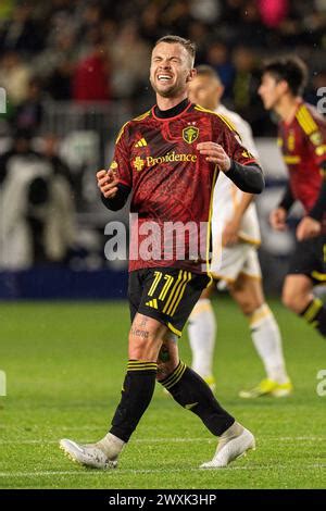 Seattle Sounders Midfielder Albert Rusn K Left Celebrates After