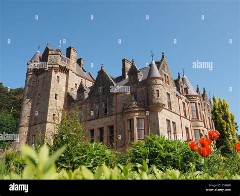 belfast castle  high resolution stock photography  images alamy