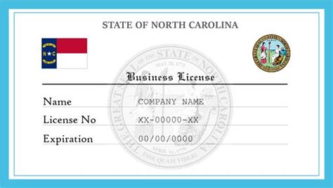 North Carolina Business License License Lookup