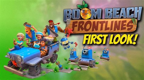 Boom Beach Frontlines Closed Alpha Tutorial Gameplay Youtube