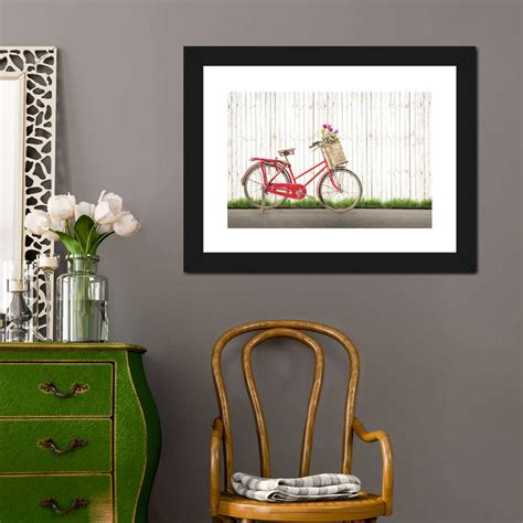 Bike Flower Delivery Wall Art | Photography