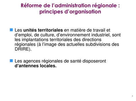 Ppt R Forme De Ladministration Territoriale De Letat Powerpoint