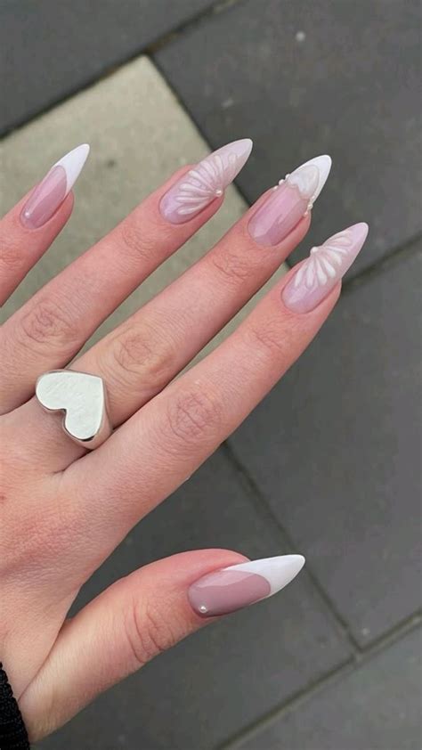 Long Nude Nails Inspiration Stylish Nails Gel Nails Long Nails