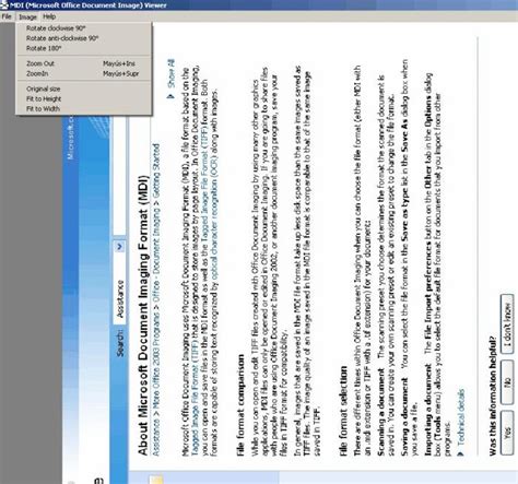 MDI Viewer (MDI2PDF) - Télécharger