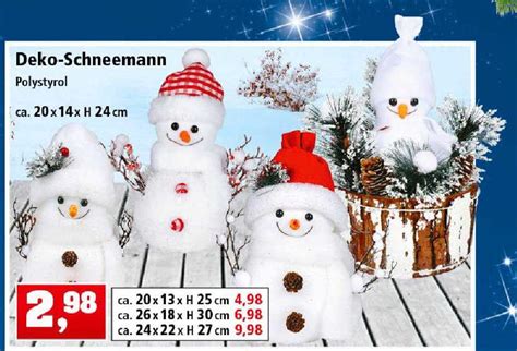 Deko Schneemann Angebot Bei Thomas Philipps Prospekte De