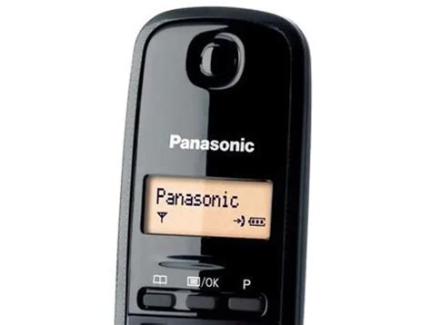 Telefon Stacjonarny PANASONIC KX TG1611 Dect Black Najlepsza Cena