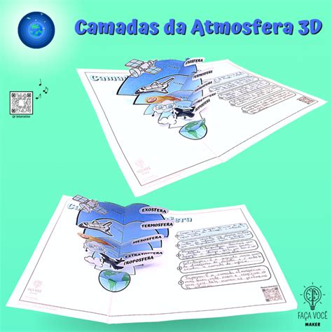 Camadas Da Atmosfera Faça Você Maker