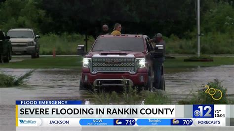 Flash Flooding Affects Multiple Cities In Rankin County Wjtv