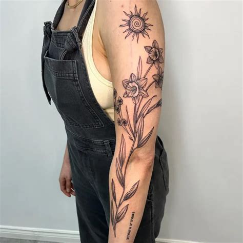 48 March Birth Flower Tattoo Designs To Rock This Year