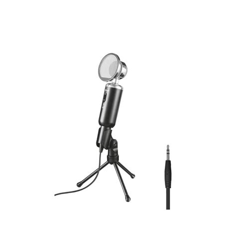 TRUST Microfono de Escritorio Trust Madell Jack 3.5mm con Filtro POP ...