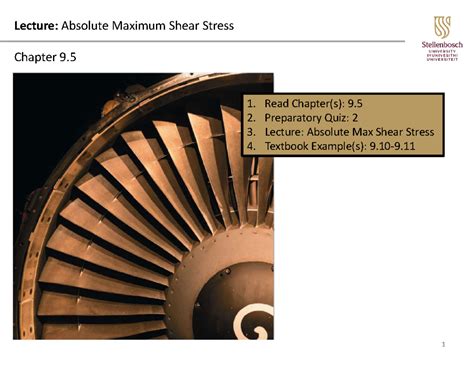 Sm 224 Lecture 05 Absolute Max Shear Stress 9 Absolute Maximum