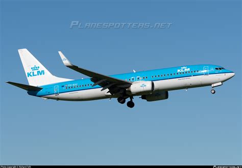 PH BXC KLM Royal Dutch Airlines Boeing 737 8K2 WL Photo By Richard